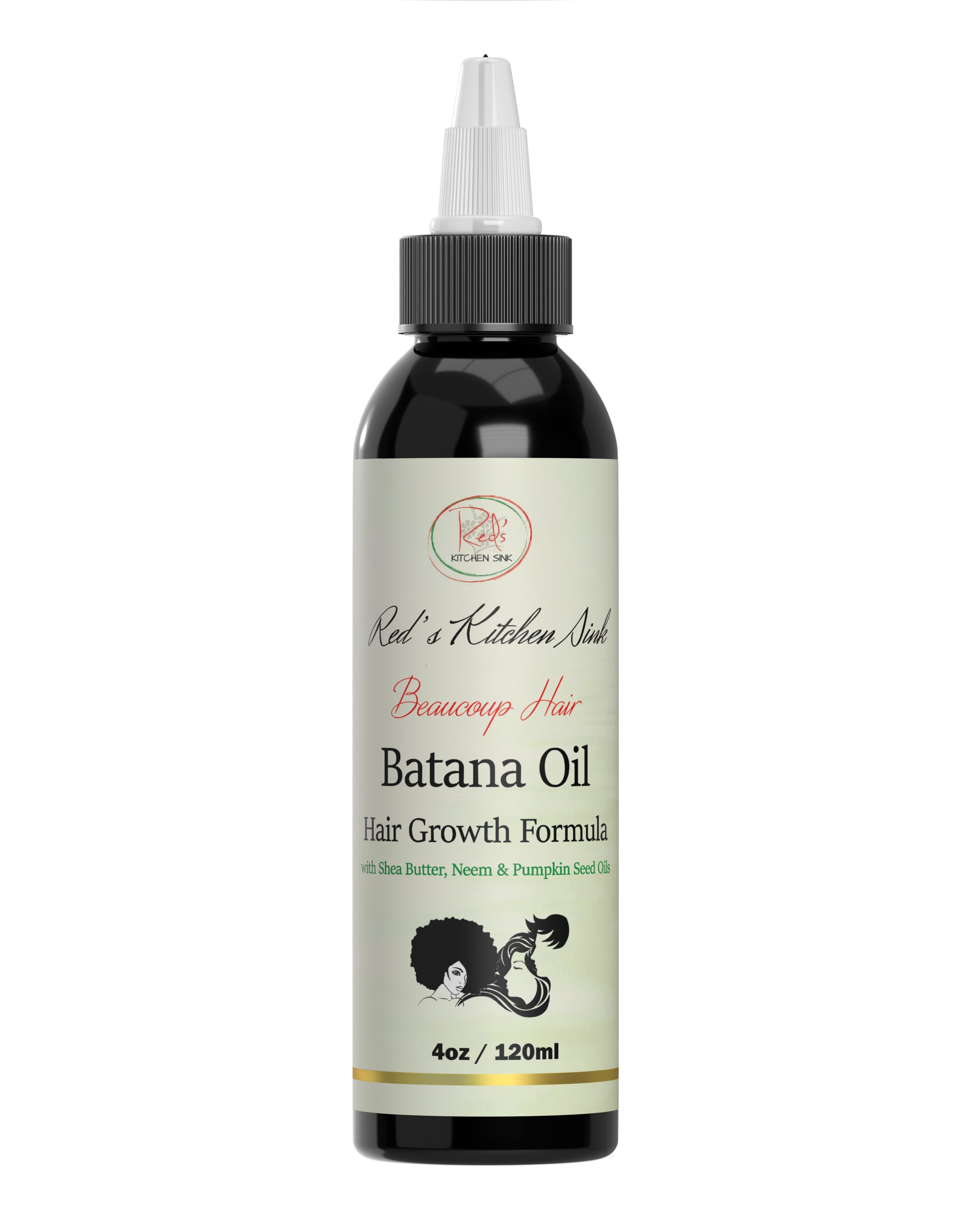 Batana Oil - Best Hair Growth Formula Beaucoup Hair - Red's Kitchen Sink