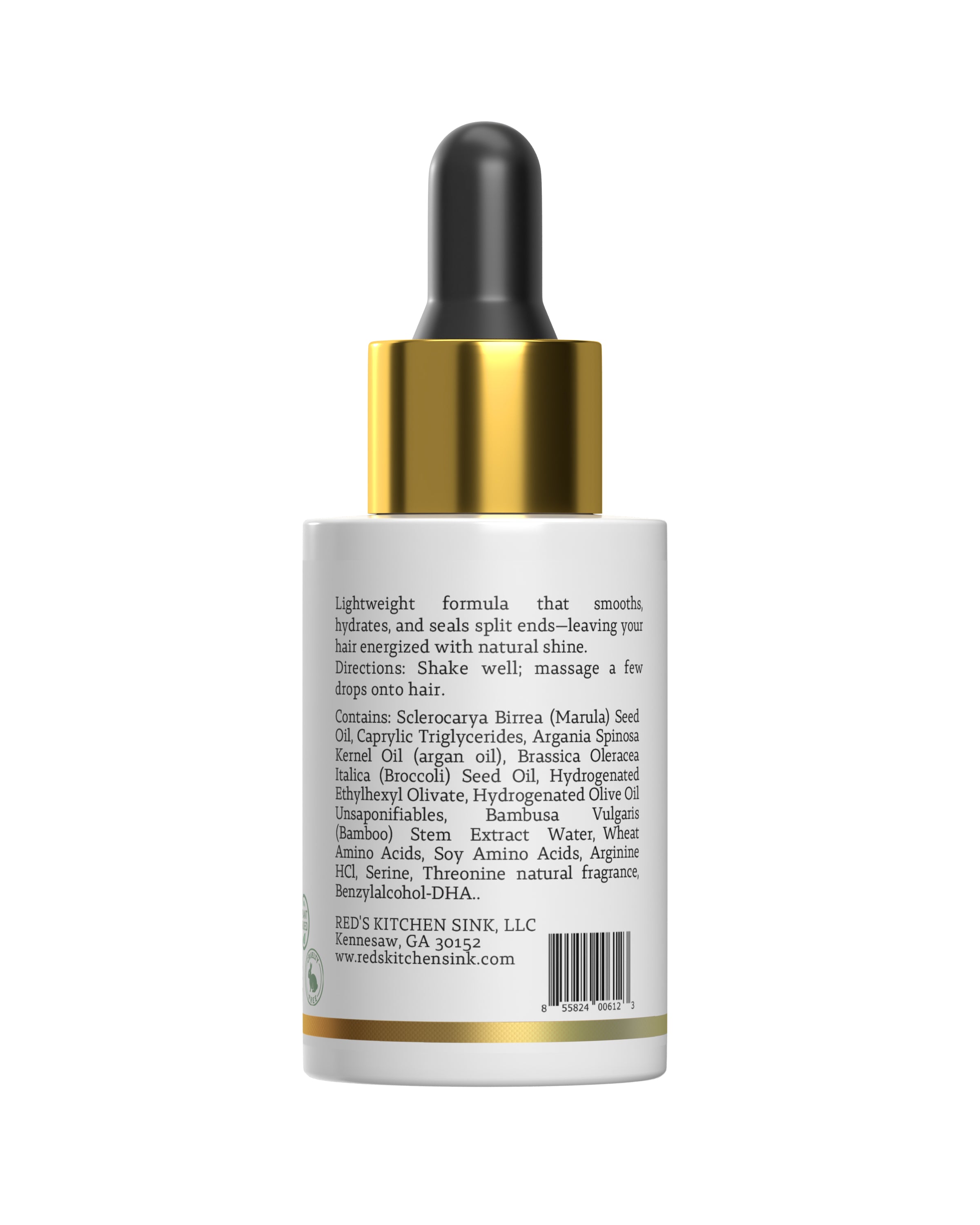 MARULA OIL AND BAMBOO INTENSE THERAPY SMOOTHING SERUM - Red's Kitchen Sink
