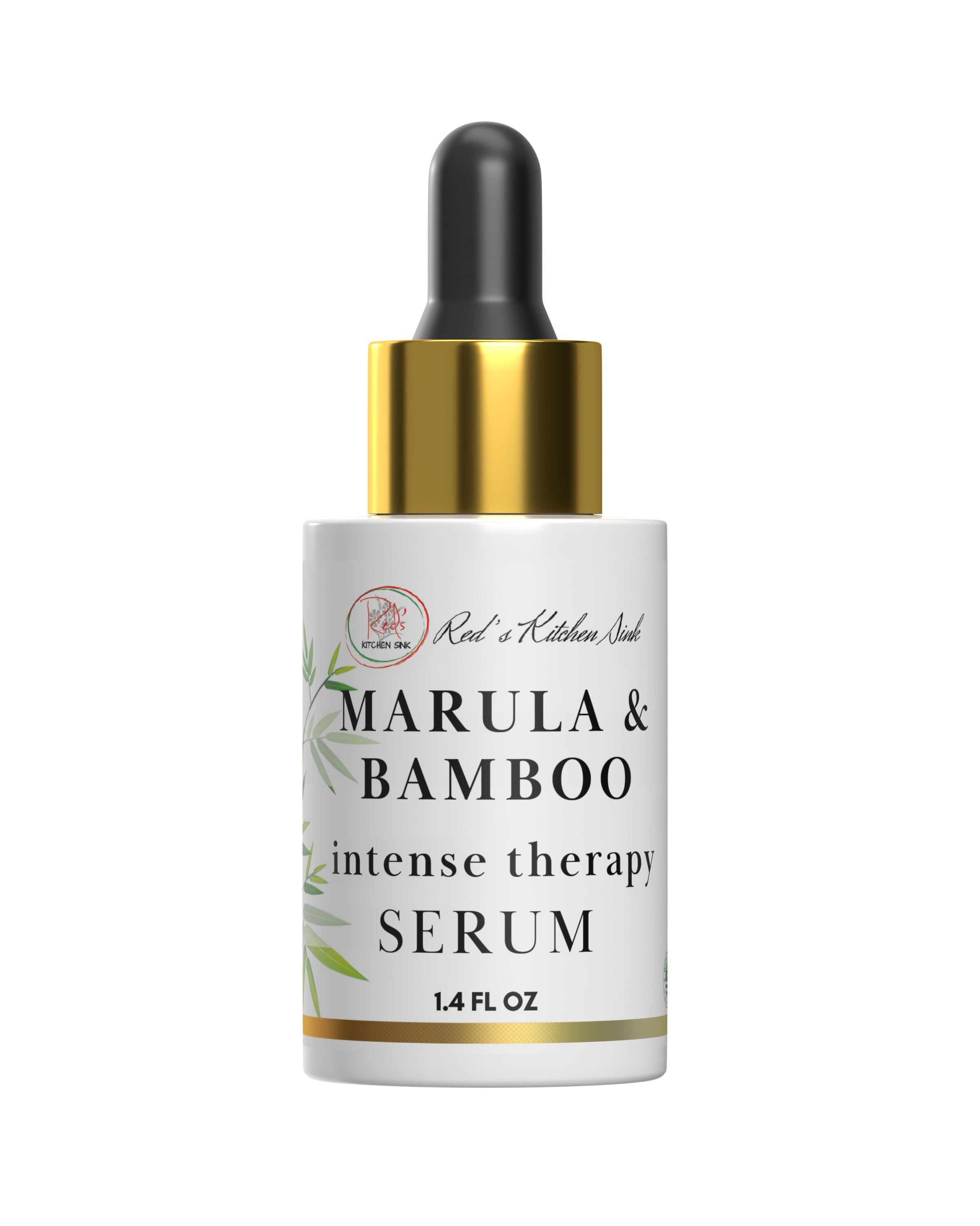 MARULA OIL AND BAMBOO INTENSE THERAPY SMOOTHING SERUM - Red's Kitchen Sink