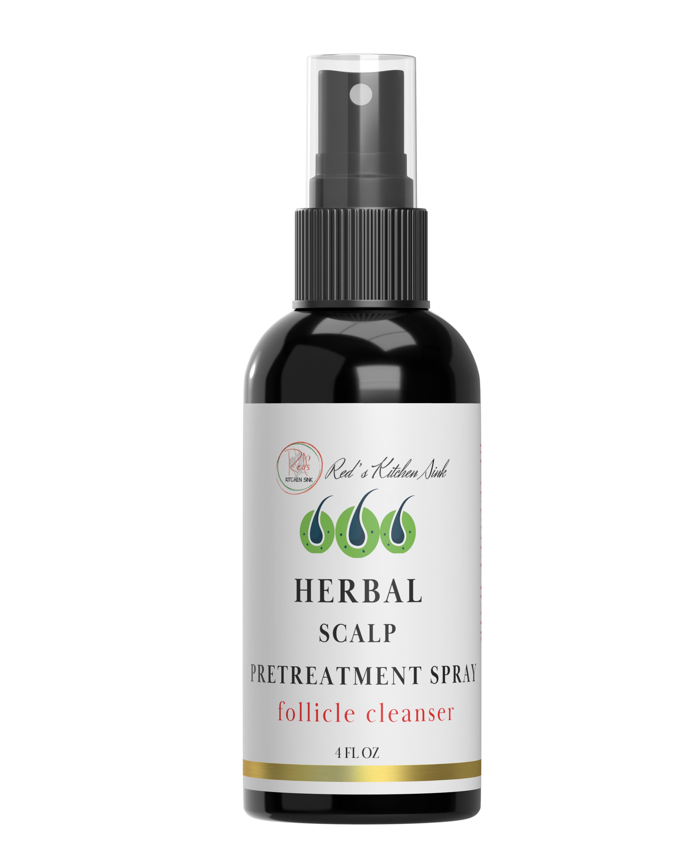 BEAUCOUP HAIR HERBAL SCALP PRE - TREATMENT - SCALP CLEANSER - Red's Kitchen Sink
