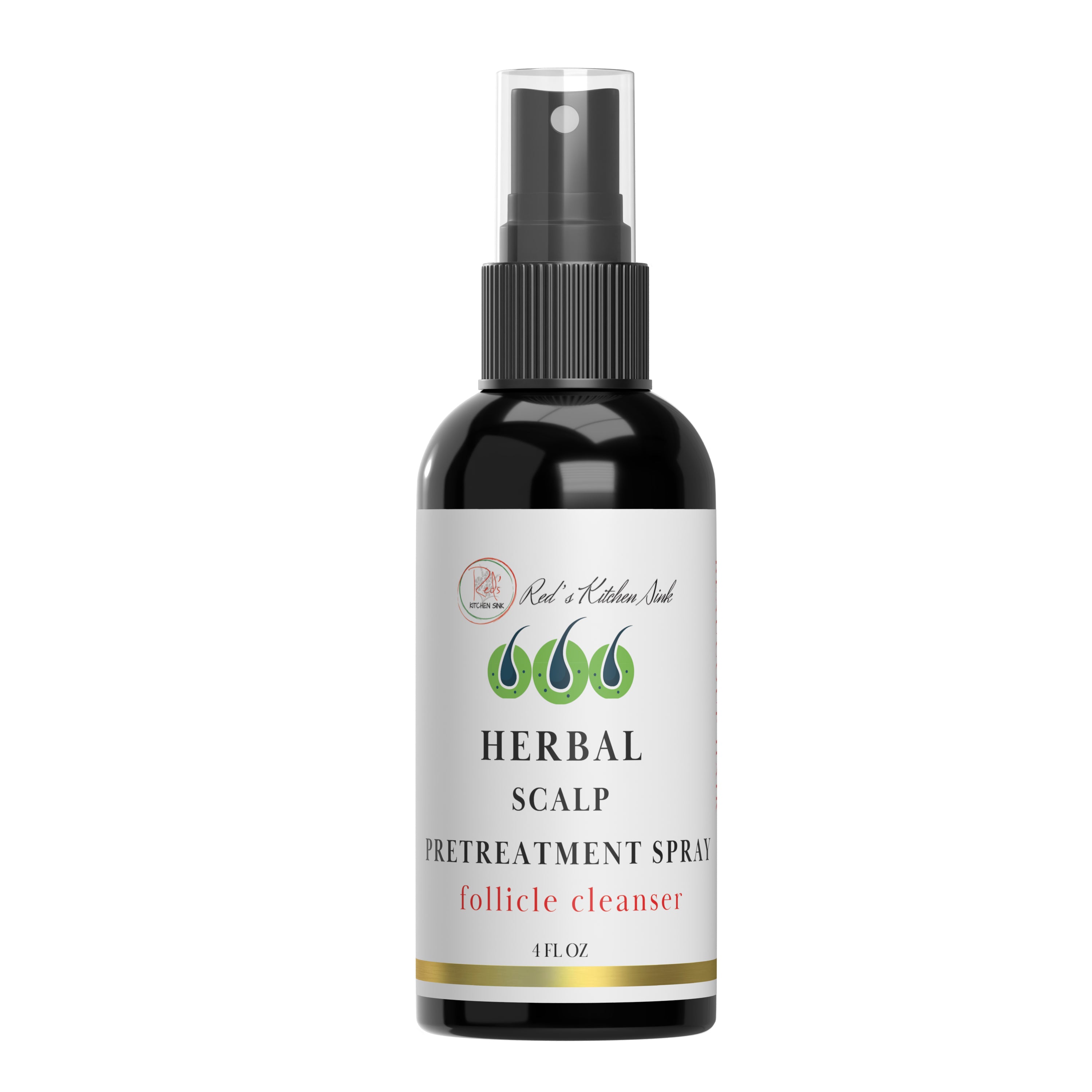 BEAUCOUP HAIR HERBAL SCALP PRE - TREATMENT - SCALP CLEANSER - Red's Kitchen Sink