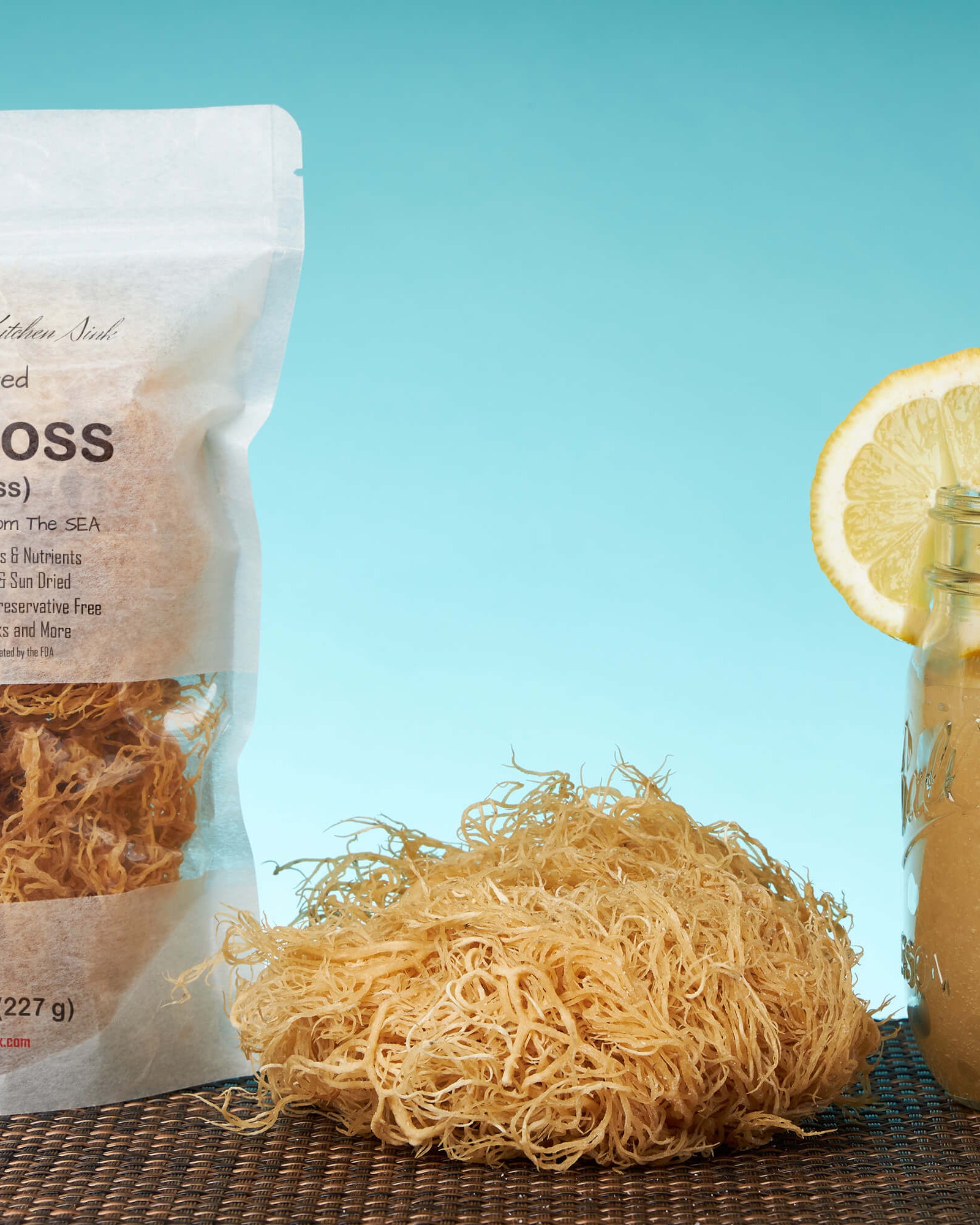 Wildcrafted Raw Irish Sea Moss – Vegan, Sun - Dried & Mineral - Rich - Red's Kitchen Sink