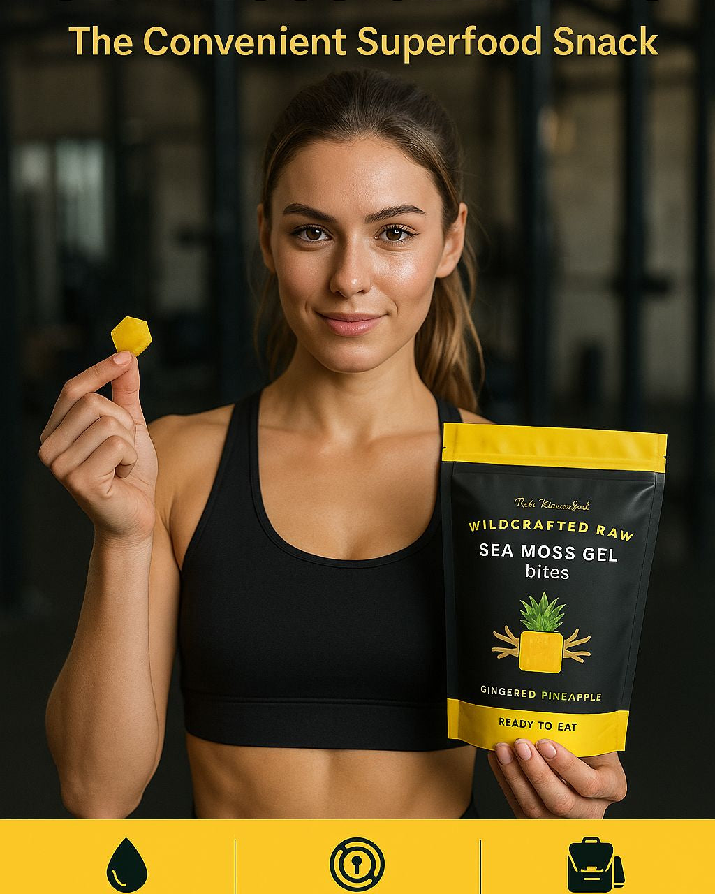 Sea Moss Gel Bites – Freeze - Dried Superfood Snack | Ready to Eat - Red's Kitchen Sink