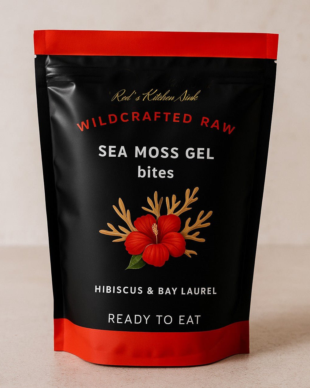 Sea Moss Gel Bites – Freeze - Dried Superfood Snack | Ready to Eat - Red's Kitchen Sink