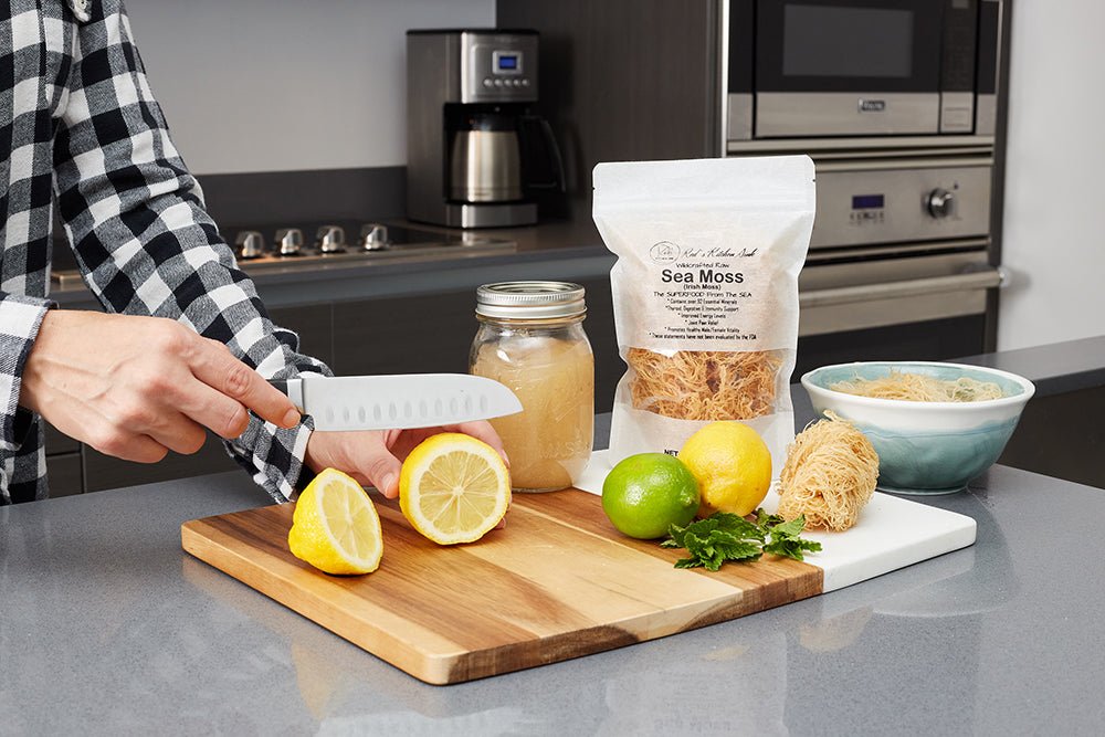 SEA MOSS | IRISH MOSS GEL | WILDCRAFTED PRESERVATIVE FREE - Red's Kitchen Sink