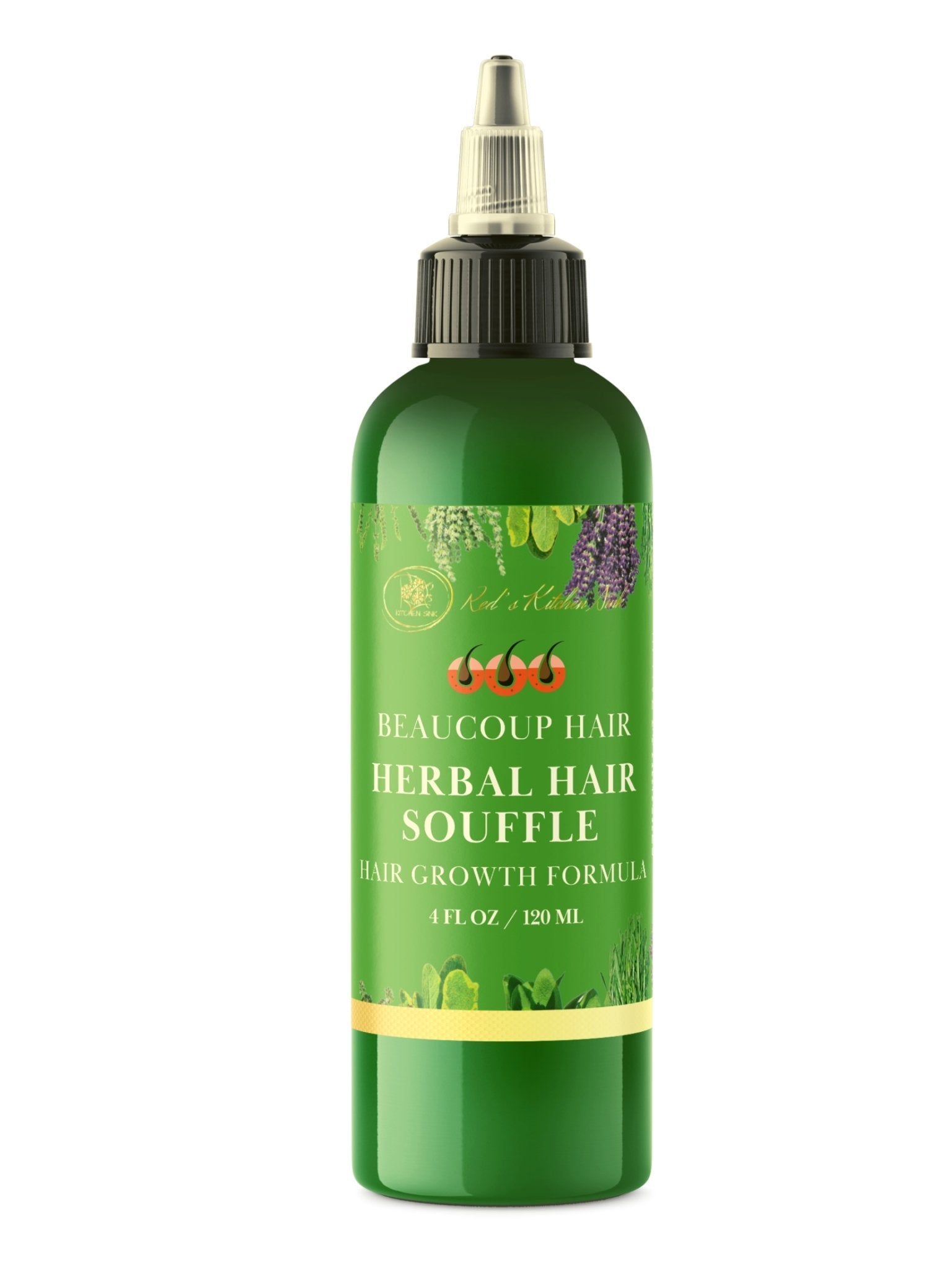 HERBAL HAIR GROWTH FORMULA FOR MEN | BEAUCOUP HAIR HERBAL HAIR SOUFFLE MOISTURIZER - Red's Kitchen Sink