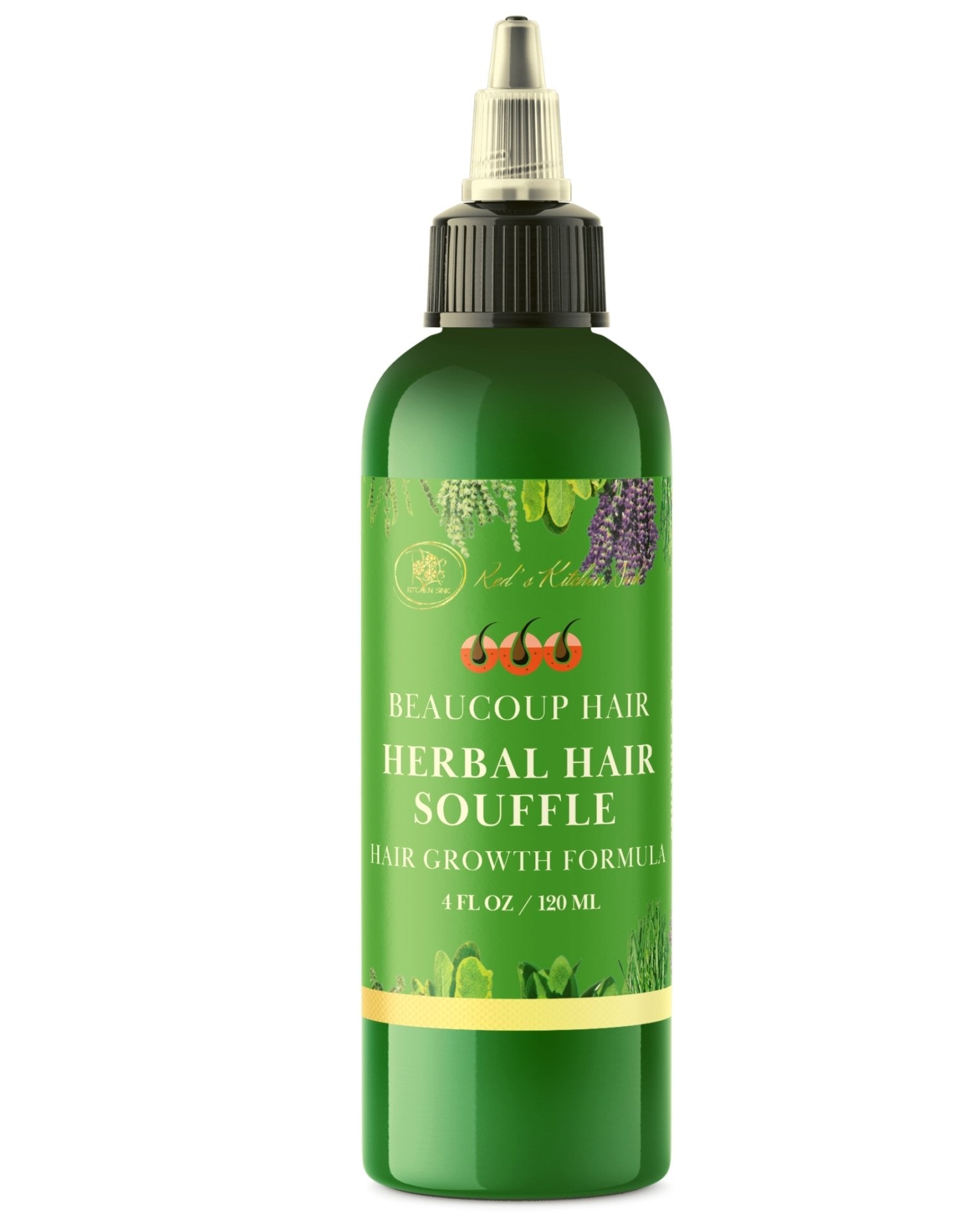HERBAL HAIR SOUFFLE | HAIR GROWTH FORMULA MOISTURIZER GROWTH SUPPORT - Red's Kitchen Sink