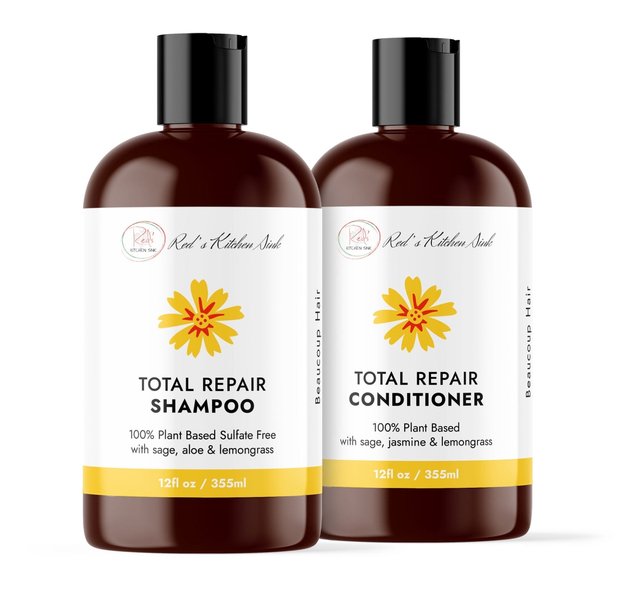 HERBAL HAIR GROWTH SYSTEM SCALP SPRAY - BEAUCOUP HAIR Men - Red's Kitchen Sink