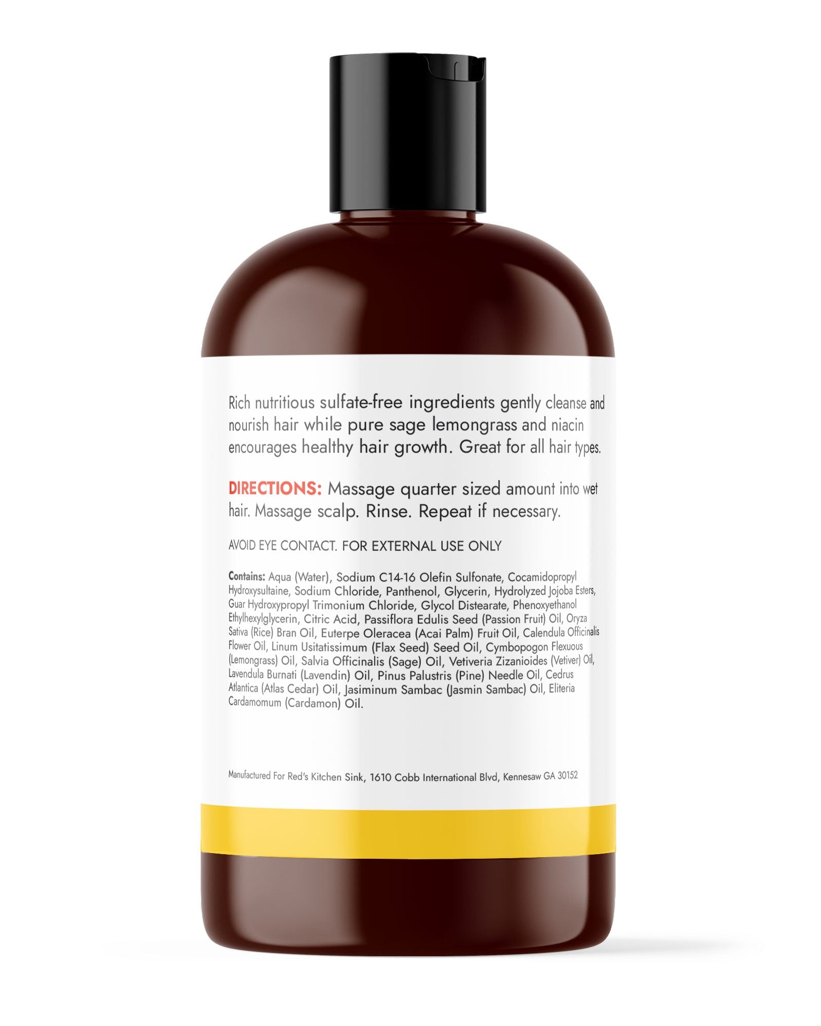 BEAUCOUP HAIR TOTAL REPAIR HERBAL SHAMPOO - Red's Kitchen Sink