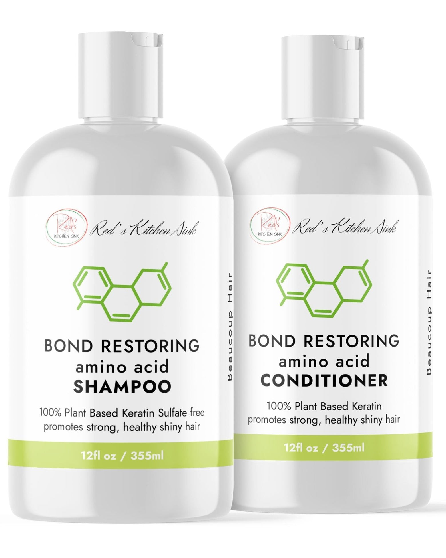 BOND RESTORING BUNDLE | AMINO ACID SHAMPOO AND CONDITIONER DUO - Red's Kitchen Sink