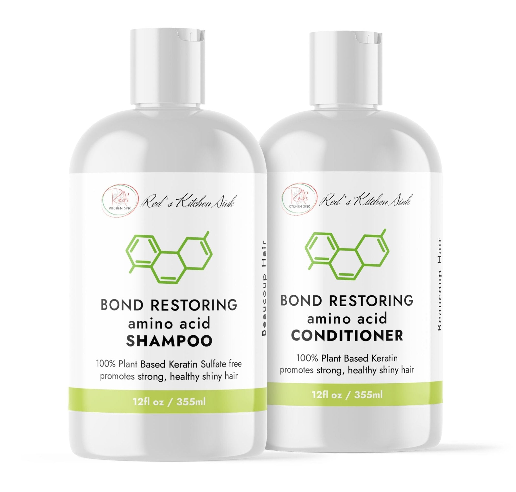 BOND RESTORING BUNDLE | AMINO ACID SHAMPOO AND CONDITIONER DUO - Red's Kitchen Sink