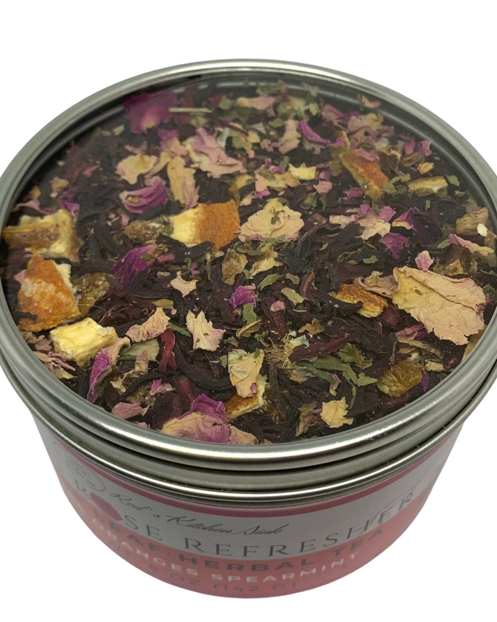 CITRUS ROSE REFRESHER LOOSE LEAF HERBAL TEA - Red's Kitchen Sink