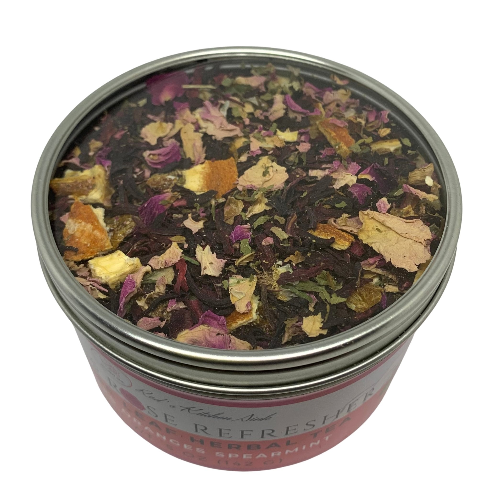 CITRUS ROSE REFRESHER LOOSE LEAF HERBAL TEA - Red's Kitchen Sink