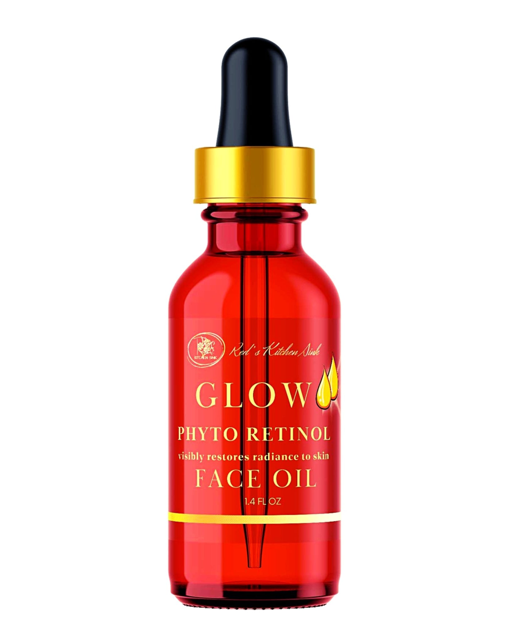 GLOW PHYTO RETINOL FACE OIL | FACE MOISTURIZER - Red's Kitchen Sink