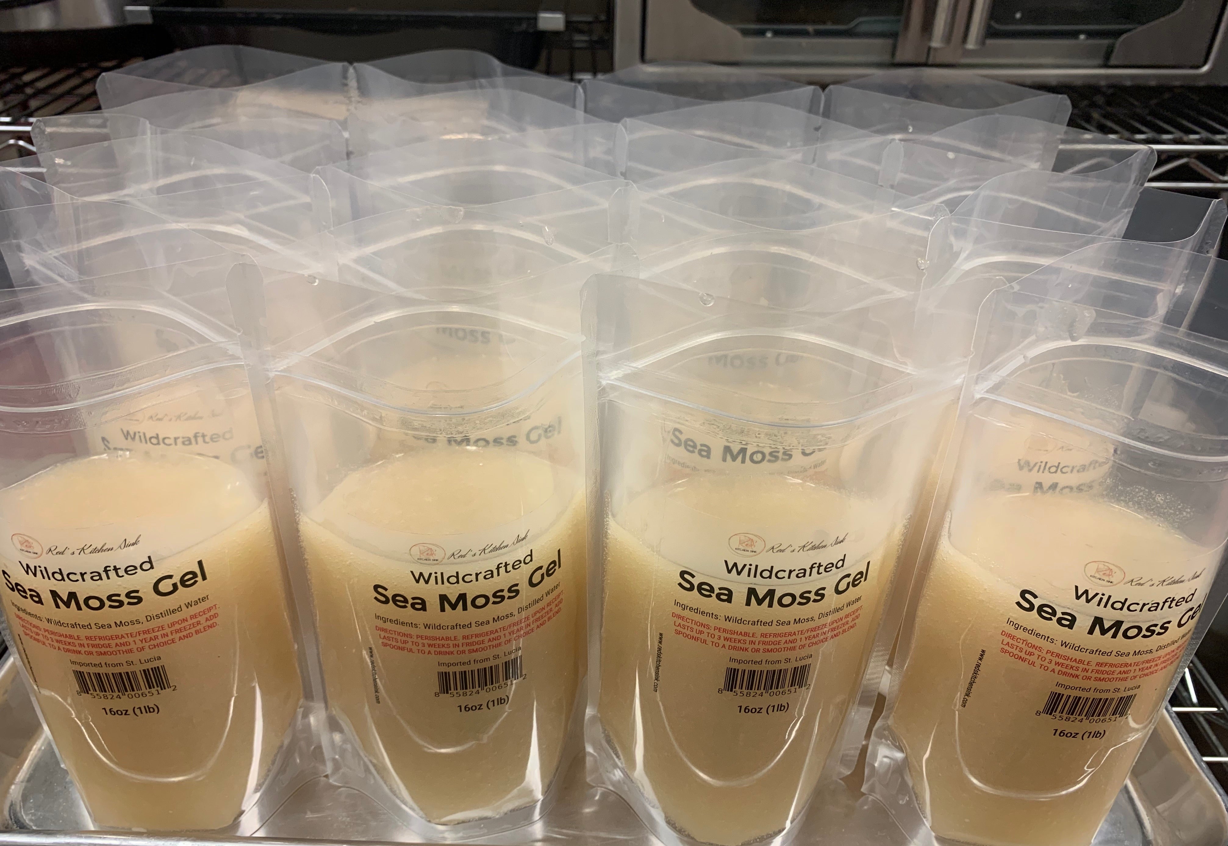 SEA MOSS | IRISH MOSS GEL | WILDCRAFTED PRESERVATIVE FREE - Red's Kitchen Sink