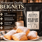 Bourbon Street Ice™ Professional Series New Orleans Beignet Mix | 5 lb Foodservice - Red's Kitchen Sink