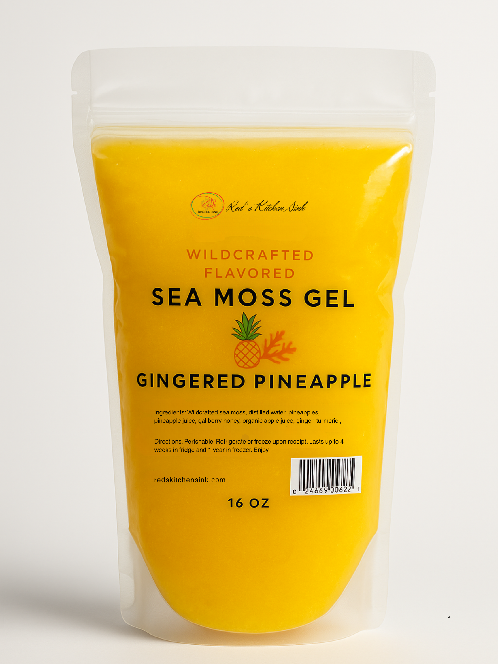SEA MOSS | IRISH MOSS GEL | WILDCRAFTED PRESERVATIVE FREE