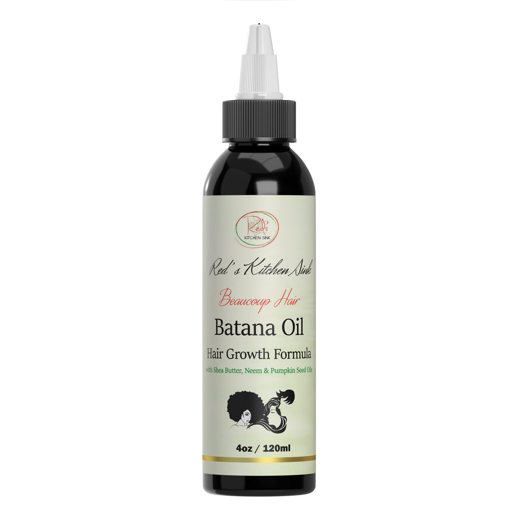 Batana Oil - Best Hair Growth Formula Beaucoup Hair - Red's Kitchen Sink