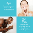 MARINE COMPLEX 102 FACIAL CLEANSER with SEA MOSS, GINSENG BURDOCK ROOT - Red's Kitchen Sink