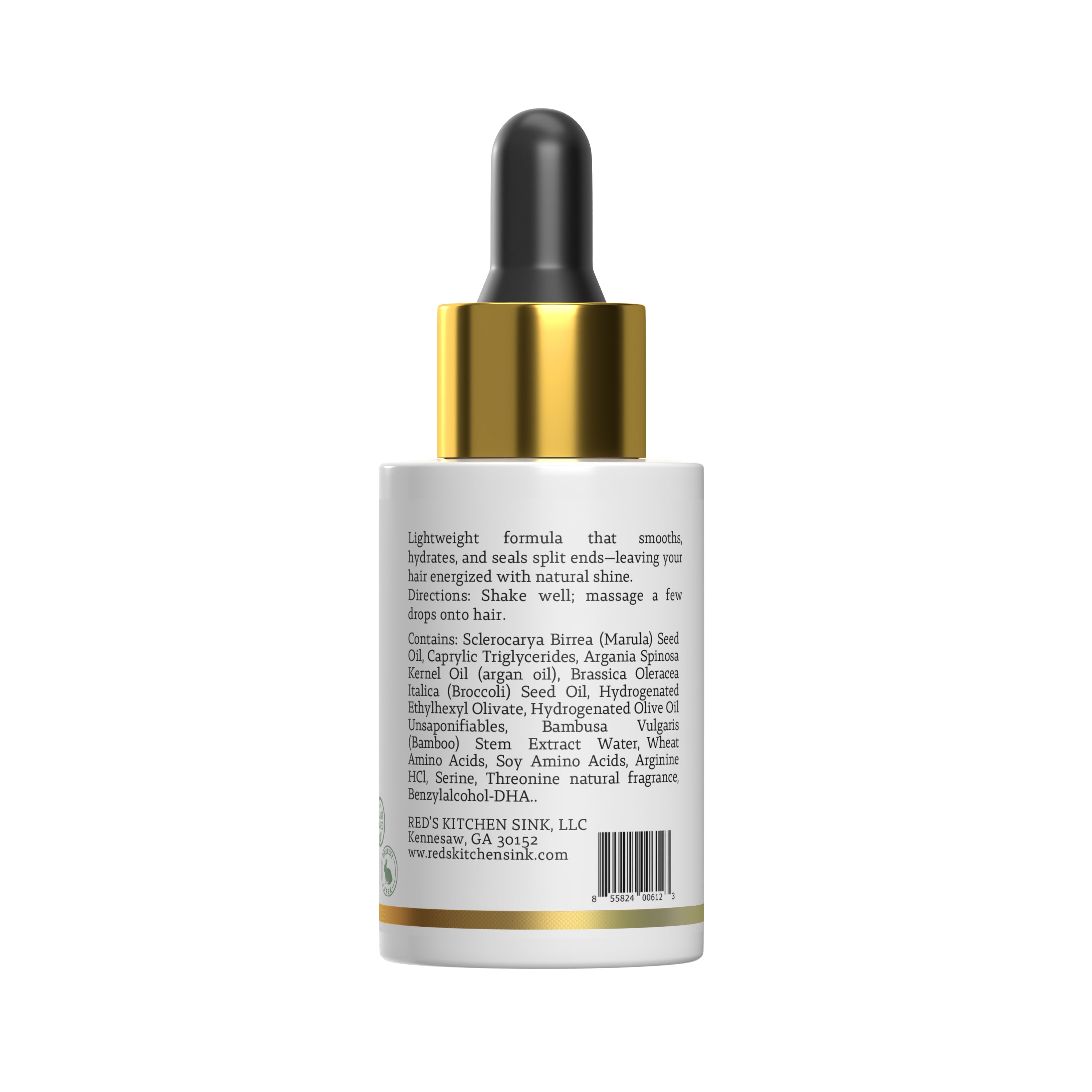 MARULA OIL AND BAMBOO INTENSE THERAPY SMOOTHING SERUM - Red's Kitchen Sink