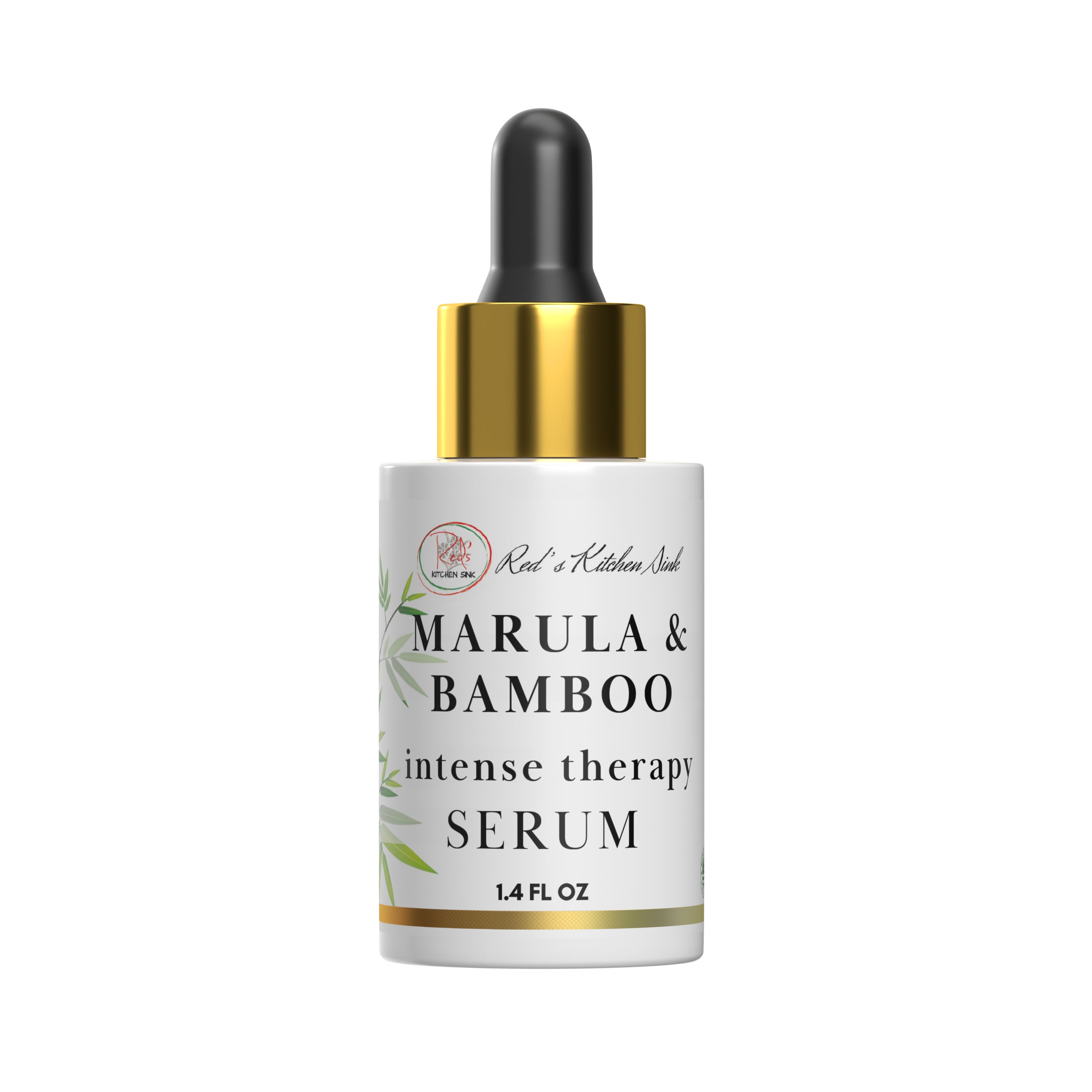 MARULA OIL AND BAMBOO INTENSE THERAPY SMOOTHING SERUM - Red's Kitchen Sink