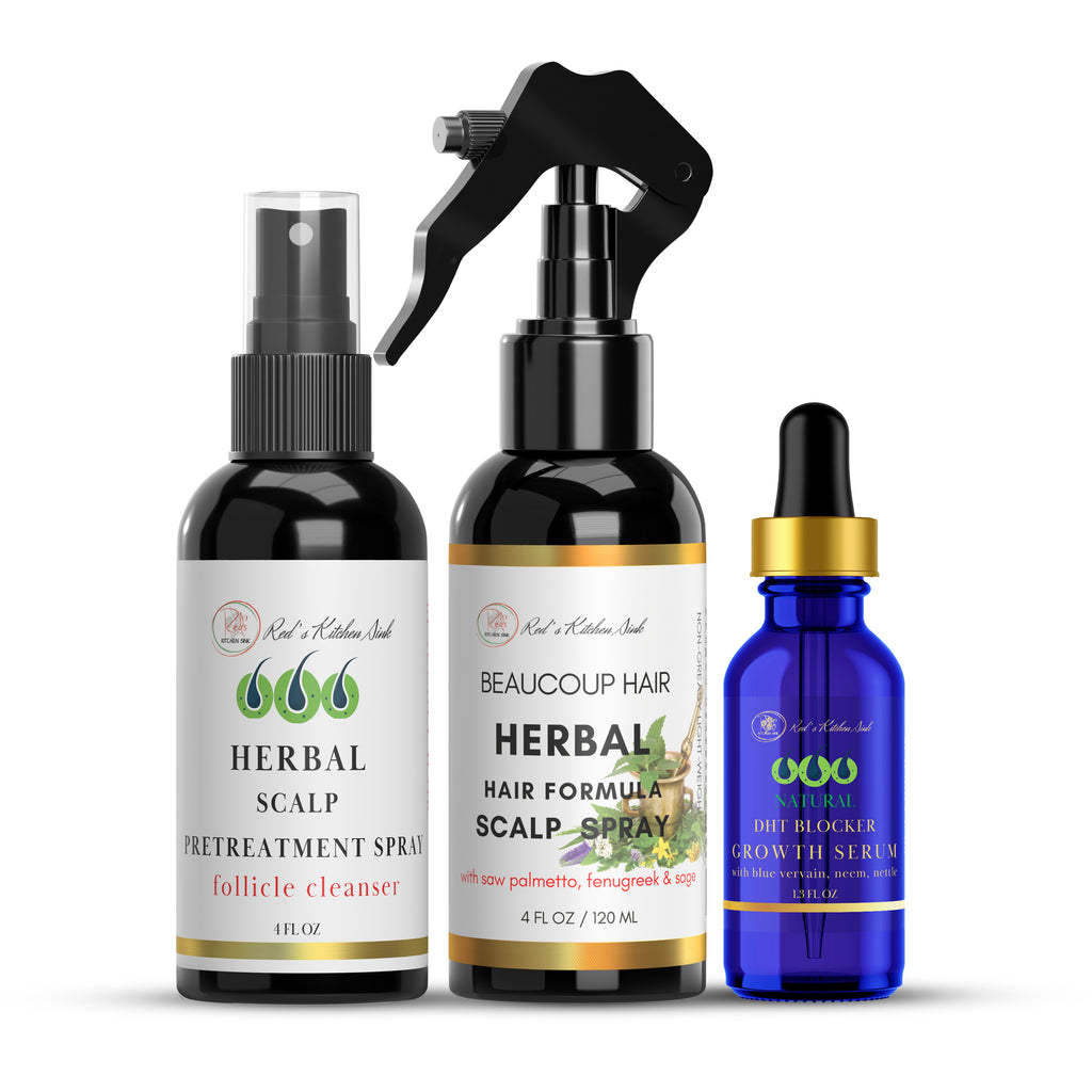 BEAUCOUP HAIR HERBAL HAIR SYSTEM SCALP SPRAY - Women - Red's Kitchen Sink