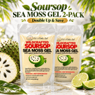 Soursop Sea Moss Gel 2-Pack |Double Up & Save - Red's Kitchen Sink