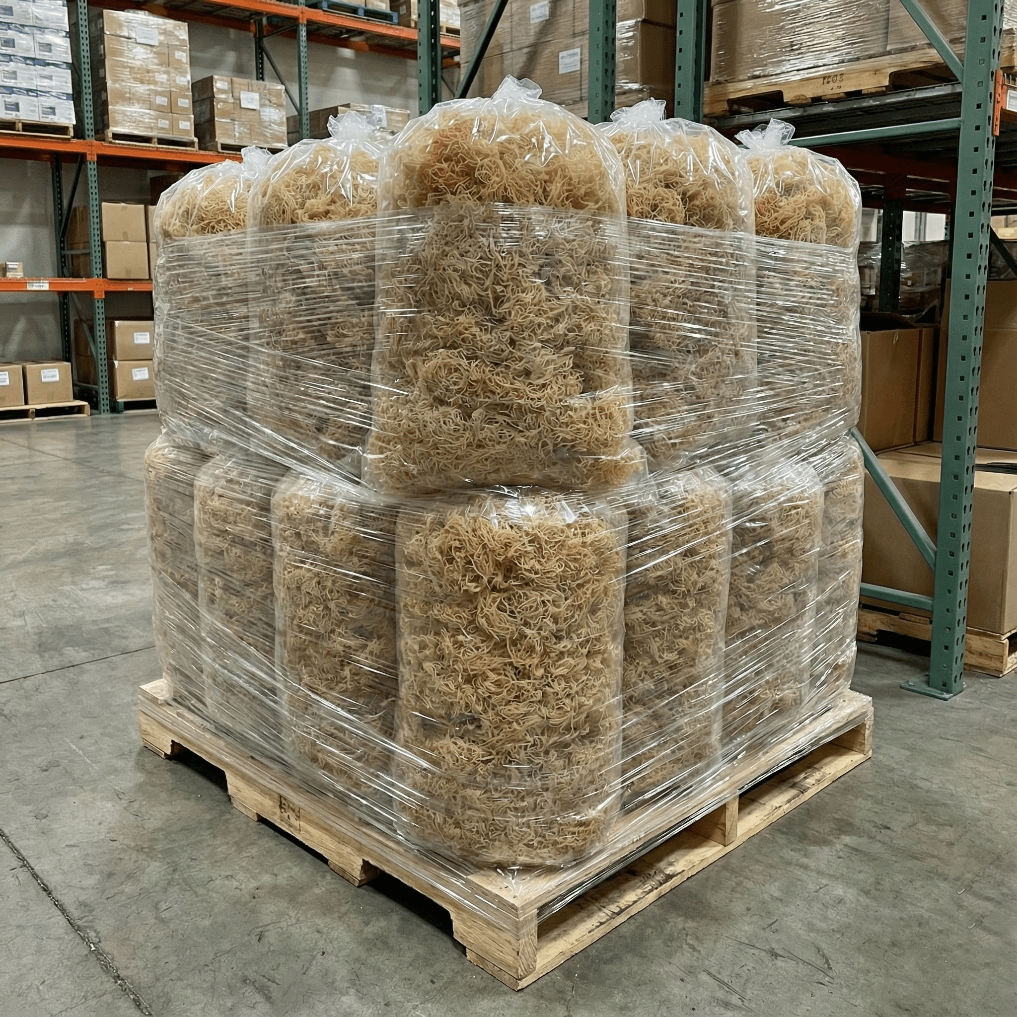 Bulk Sea Moss – Wildcrafted & Sun - Dried Wholesale | Red’s Kitchen Sink - Red's Kitchen Sink