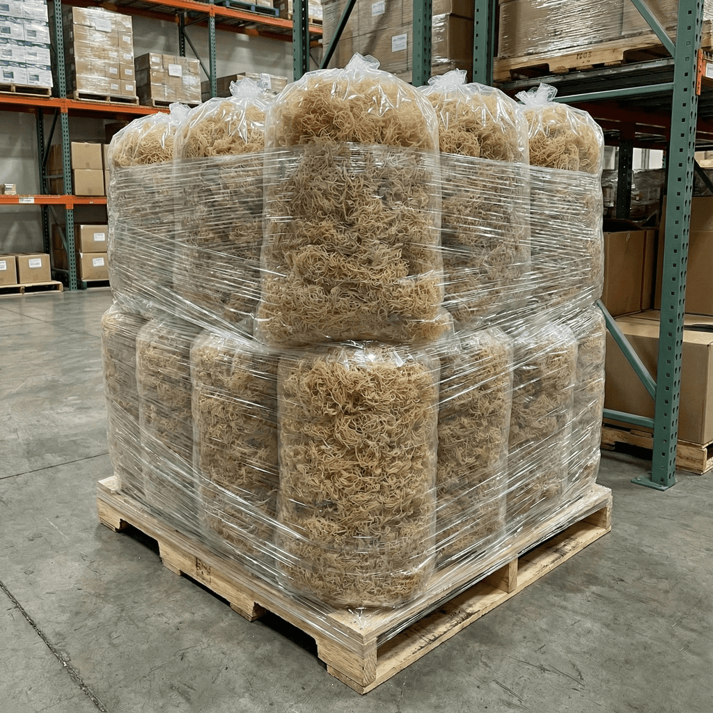 Bulk Sea Moss – Wildcrafted & Sun - Dried Wholesale | Red’s Kitchen Sink - Red's Kitchen Sink