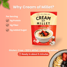 Cream of Millet Hot Cereal | 100% Millet | Gluten-Free | Ready in 5 Minutes - Red's Kitchen Sink