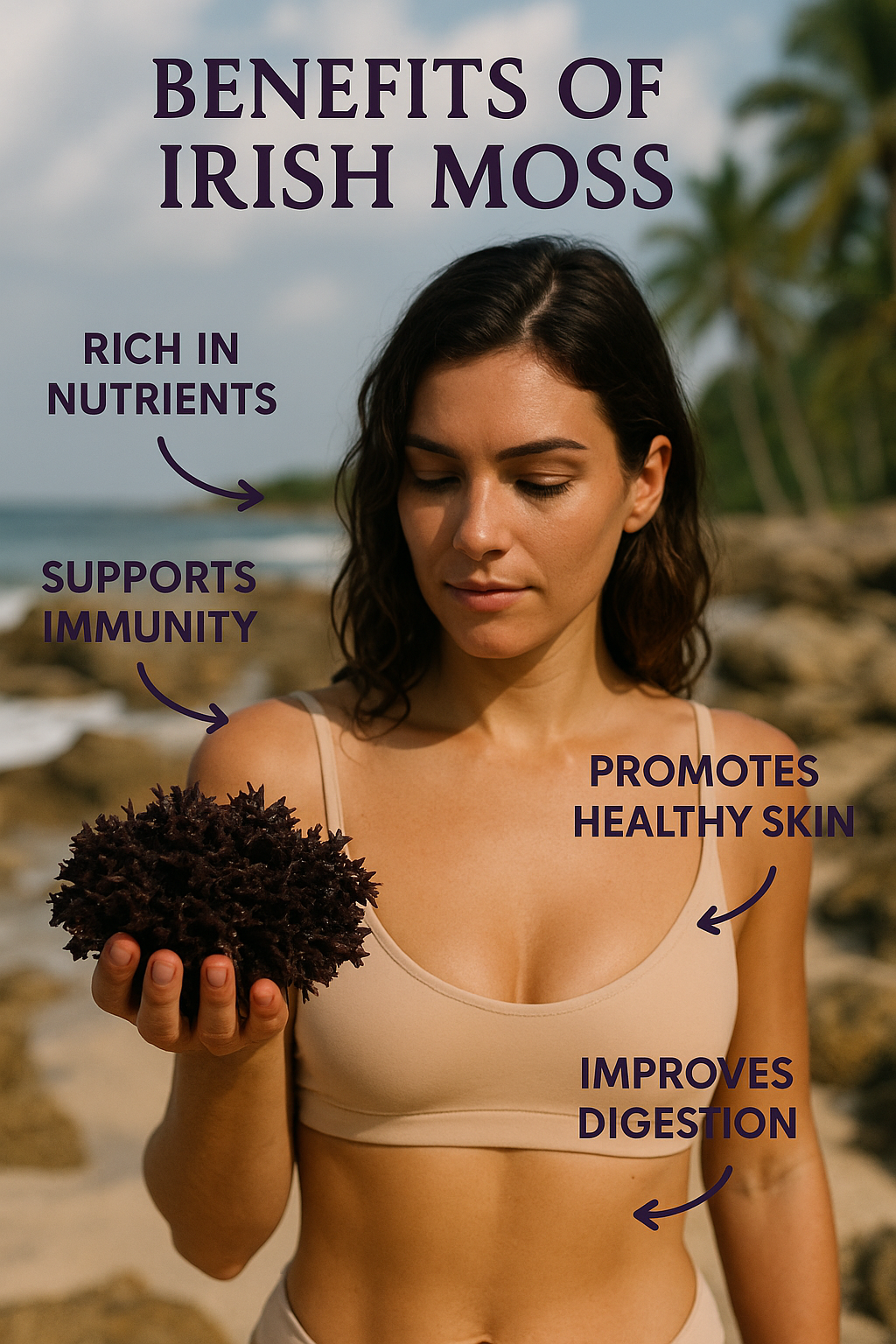 Irish Moss | Wildcrafted | Chondrus Crispus | USDA Certified Organic