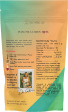 JASMINE CITRUS ROSE LOOSE LEAF HERBAL TEA - Red's Kitchen Sink