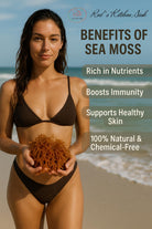 Wildcrafted Raw Irish Sea Moss – Vegan, Sun - Dried & Mineral - Rich - Red's Kitchen Sink
