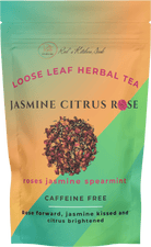 JASMINE CITRUS ROSE LOOSE LEAF HERBAL TEA - Red's Kitchen Sink