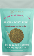 RESPIRATORY RESCUE TEA LOOSE LEAF HERBAL TEA - Red's Kitchen Sink