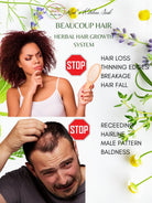 HERBAL HAIR GROWTH SYSTEM SCALP SPRAY - BEAUCOUP HAIR Men - Red's Kitchen Sink