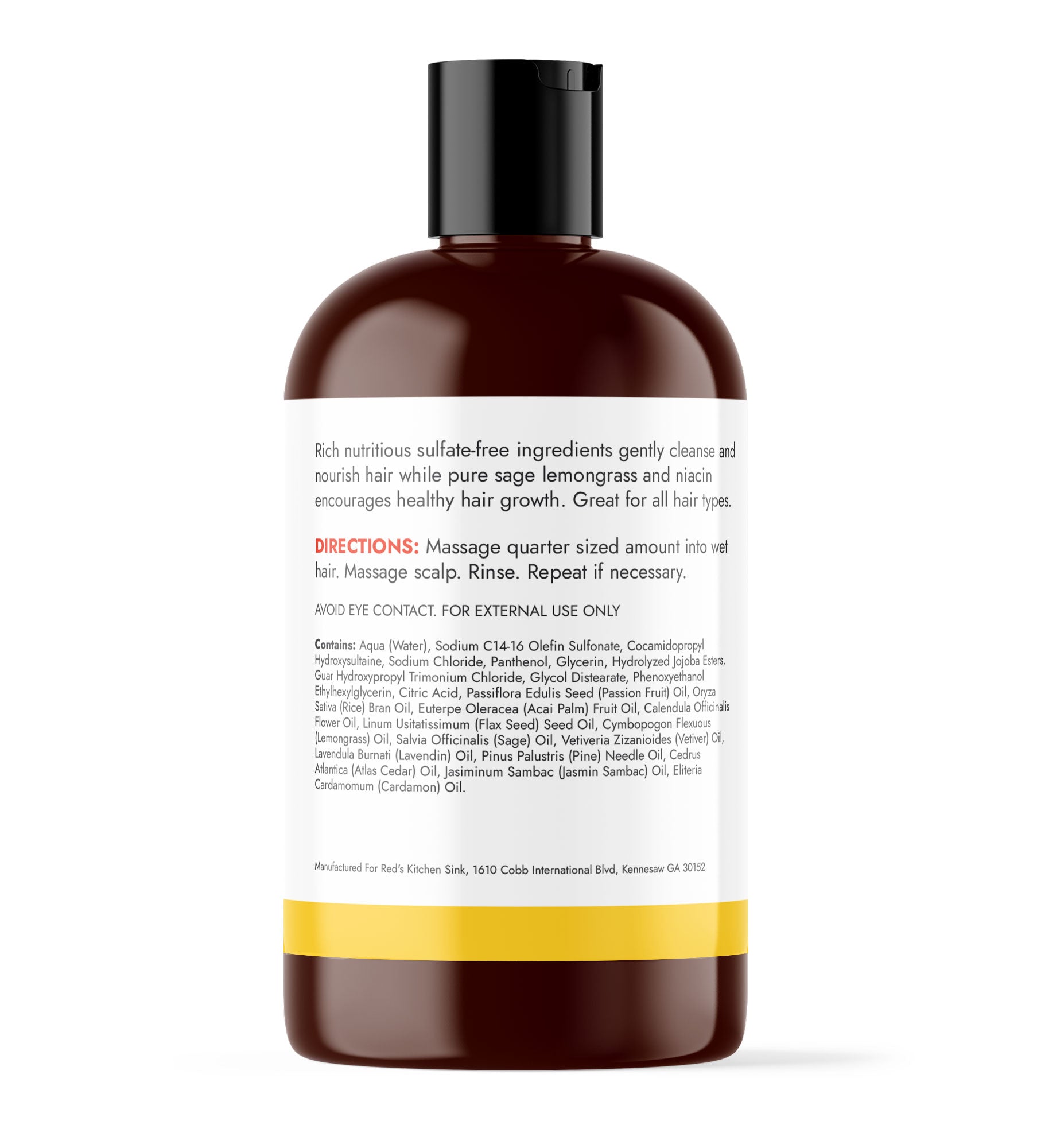 BEAUCOUP HAIR TOTAL REPAIR HERBAL SHAMPOO - Red's Kitchen Sink