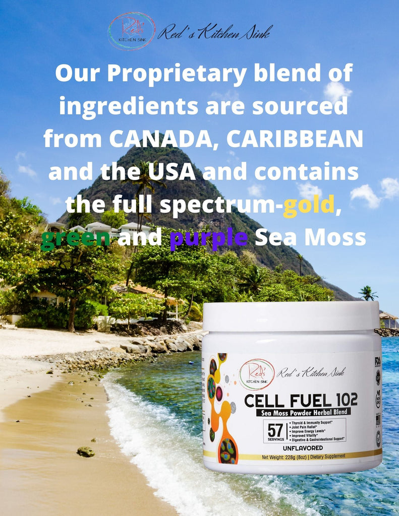Cell Fuel 102 Sea Moss Powder