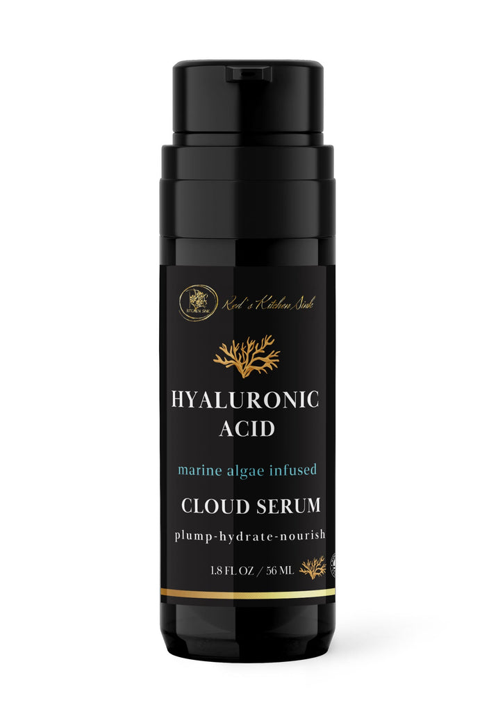 Hyaluronic Acid Cloud Serum | Naturally Snatched | Marine Algae Infused - Red's Kitchen Sink
